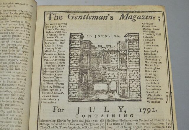 Las primeras revistas