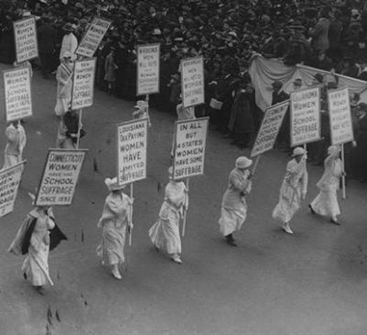 Women March in NYC Protesting War