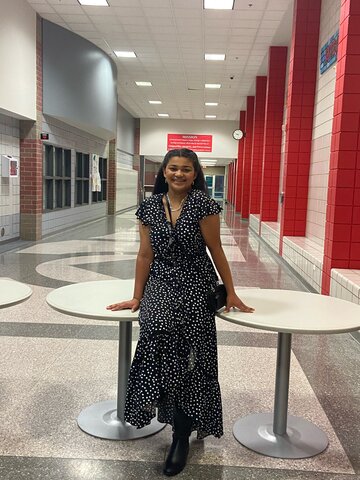 My younger sister, Kiana, was born