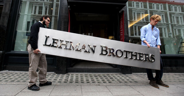 Fallida del banc d'inversió estatunidenc Lehman Brothers