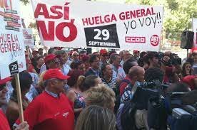 Vaga general del 29-S a Espanya