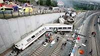 Accident ferroviari a Santiago de Compostel·la.
