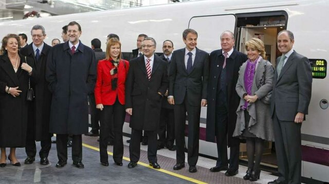 Inauguració de l'AVE Madrid-València