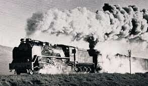 First steam locomotive in the Iberian Peninsula.