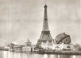 The Eiffel Tower, a sample of the iron architecture of the s.XIX.