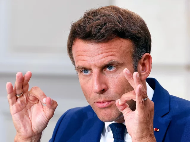 Emmanuel Macron, president de França