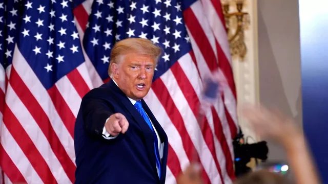 Donald Trump, president dels EUA.