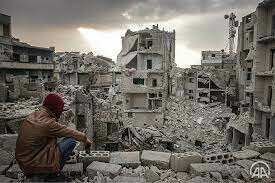 Beginning of the civil war in Syria.