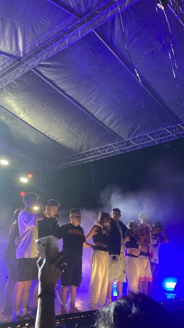 First concert with my friend Karla.