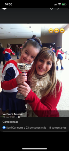 My first figure skating competition