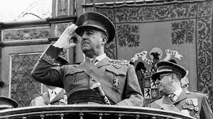 Military dictatorship of Francisco Franco in Spain.