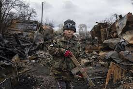 War in Ukraine.