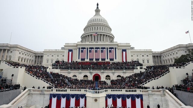 Watching a Presidental Inauguration!