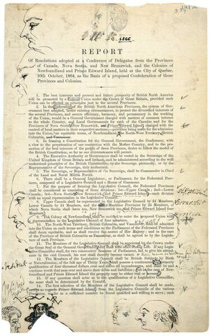 L'acte de l'Amérique du Nord britannique