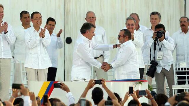 ACURDO DE PAZ CON LA FARC EN CARTAGENA