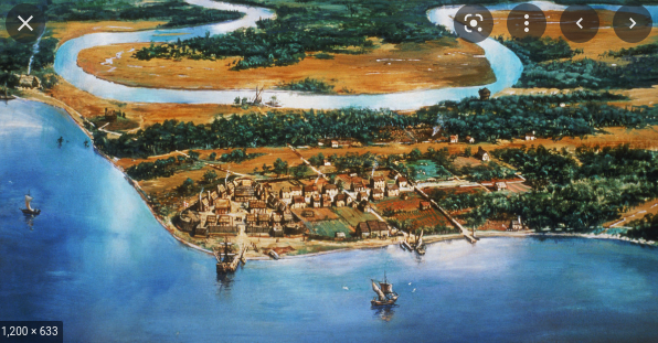 First Colony is Established at Jamestown, VA