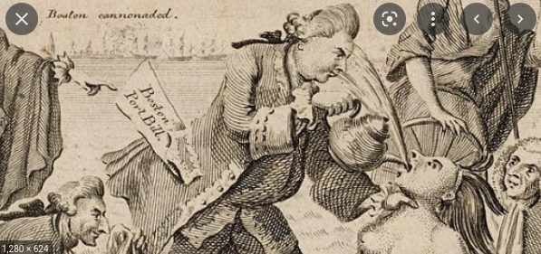 Intolerable (coercive) acts are passed