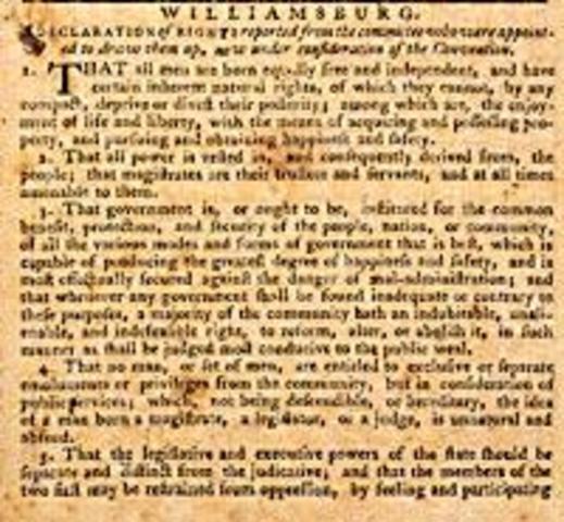 Declaration Of Rights