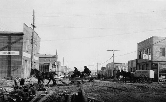 Début de la colonisation des régions