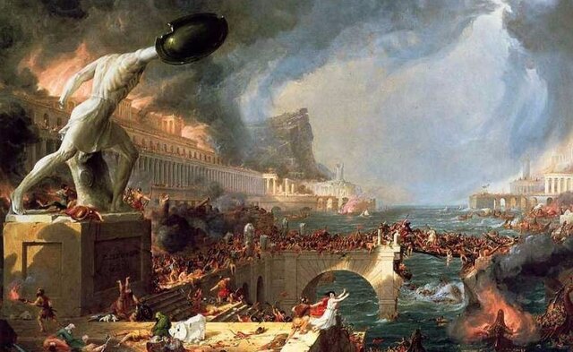 La caída del Imperio romano de Occidente