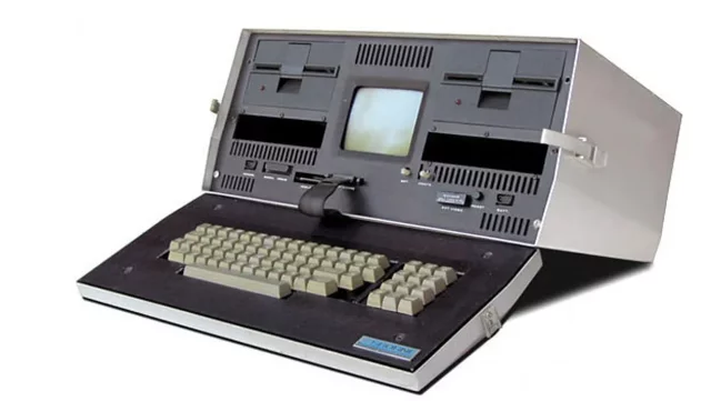 The first laptop