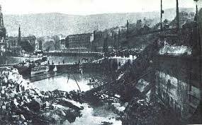 Primer bombardeo a la ciudad de Bilbao por aviones franquistas