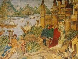 Los monjes crean casas públicas para alojar a los viajeros que no tenían recursos