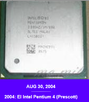 Intel Pentium 4 Prescott