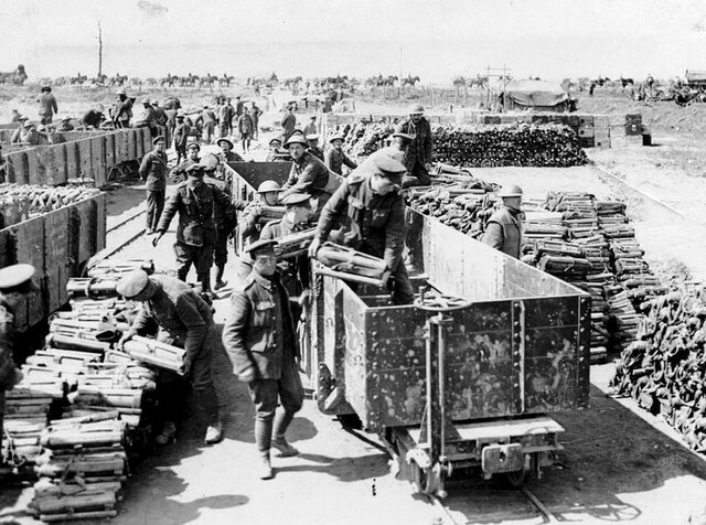 Transportes y geurras mundiales