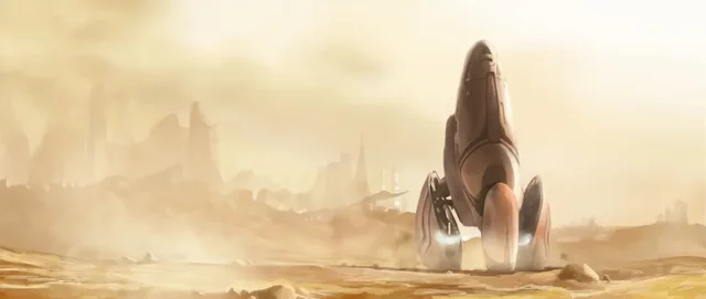 Wall E sees a space ship