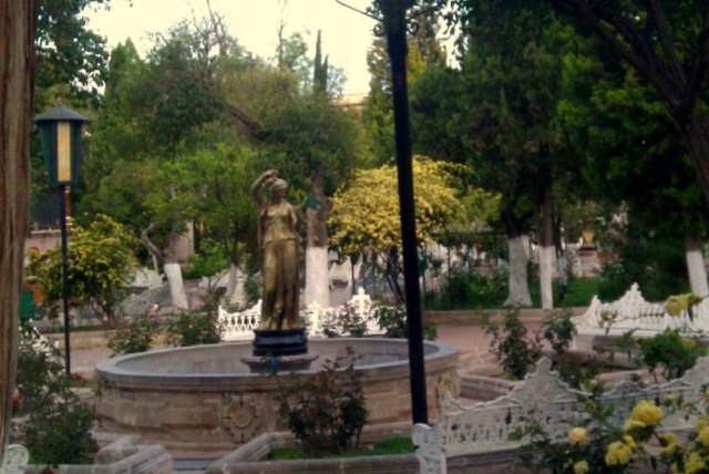 recorrido del centro del pueblo de Jerez