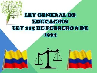 La ley General de Educación