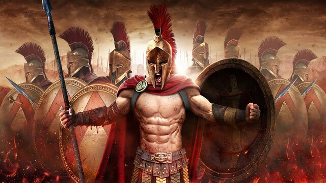 3.- La antigua clásica "Espartanos" siglos VIII a VI