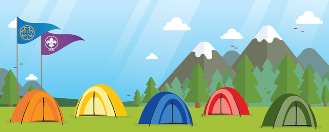 Primera excursió amb l'esplai