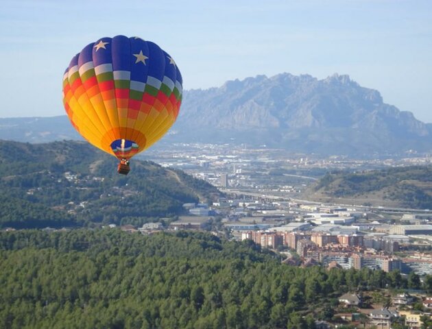 Primer cop a un globus aerostàtic