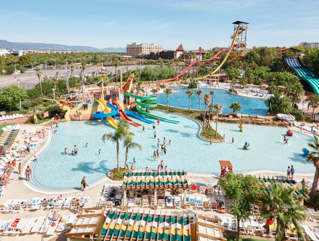 primer cop a un parc aquàtic