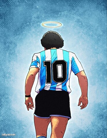MORT DE DIEGO ARMANDO MARADONA ( FET CULTURAL )