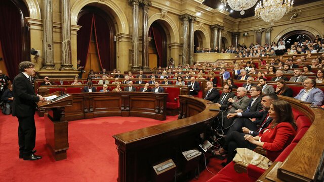 Intent d'independència de Catalunya mitjançant un referèndum d'autodeterminació