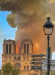 Incendi a la catedral de Notre-Dame de París