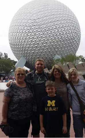 Went to Disney world and traveled out of state for first time