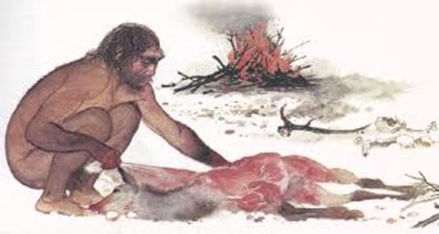 A descoberta do Fogo pelos homens sapiens