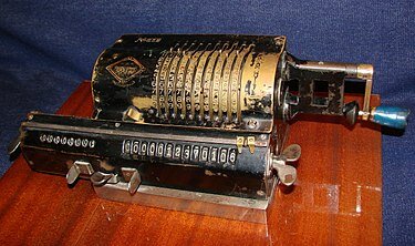 Thomas adding machine, the first mechanical calculating device