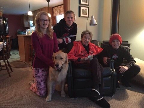 Emily's great-grandma passes away.