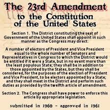 The 23rd Amendment