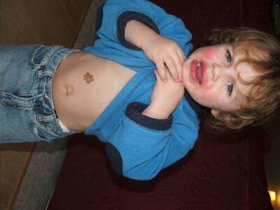 At 3 I began to be interested in tattoos