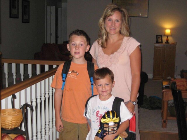 At 5 I finally started school.