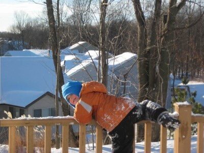 At 7 I decided to take a big jump