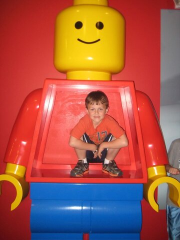 I visited Legoland at 8