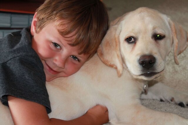 At 9 I got my first puppy