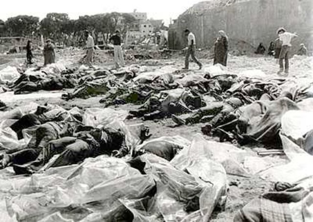 bloedbaden in Sabra en Shatila